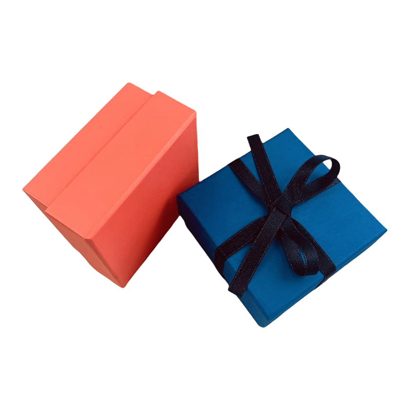 Hârtie kraft personalizată Hârtie acoperită Cutie cadou Broșă Brățară Colier Breloc Cutie de ambalare cu logo