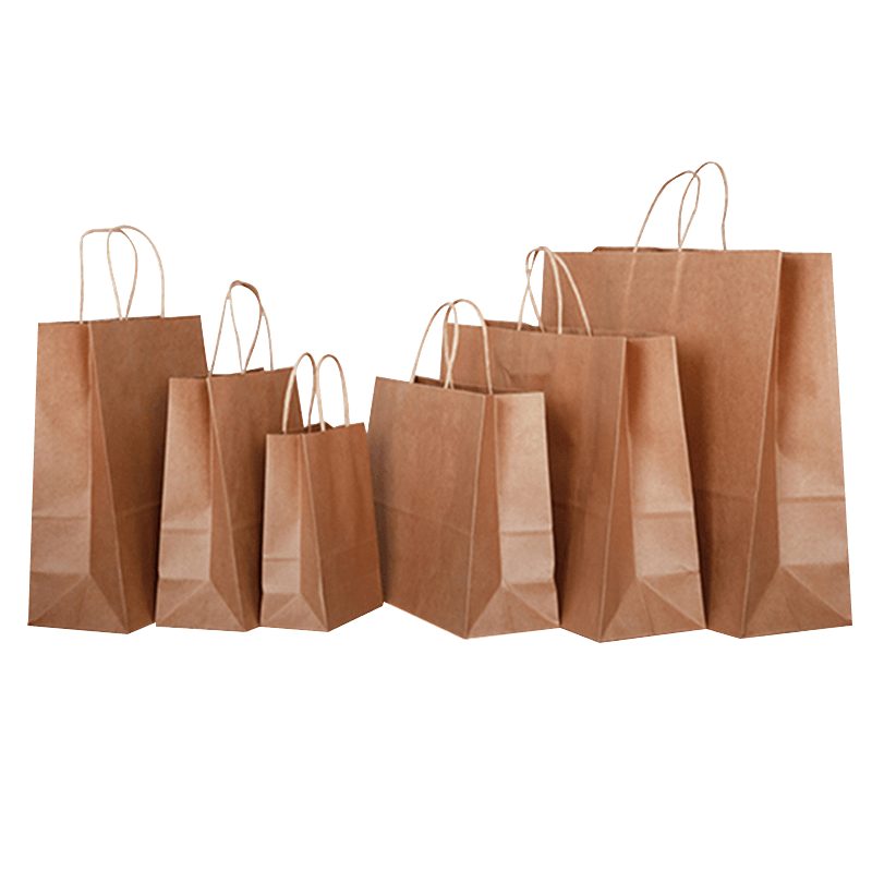 Vânzări fierbinți pungă de hârtie kraft ieftină cu logo personalizat, cadou ecologic, pungă de cumpărături din hârtie kraft